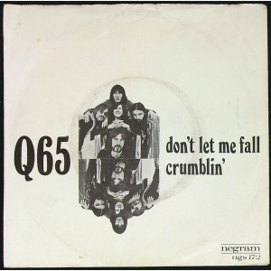 Q65 Don't Let Me Fall / Crumblin' (Negram – NGS 172) Holland 1970 PS 45 (Garage Rock, Psychedelic Rock)